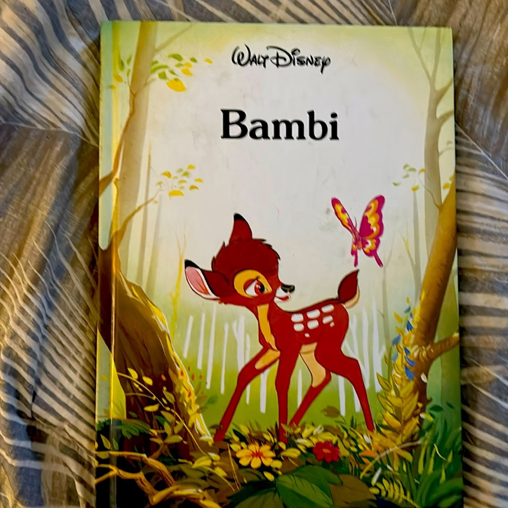 Walt Disney Bambi Hardcover Book